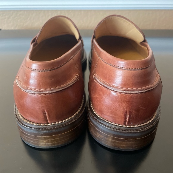 Johnston & Murphy Cellini Men's Slip on Penny Loafers - Picture 5 of 9